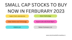 small cap stocks to buy now 2023