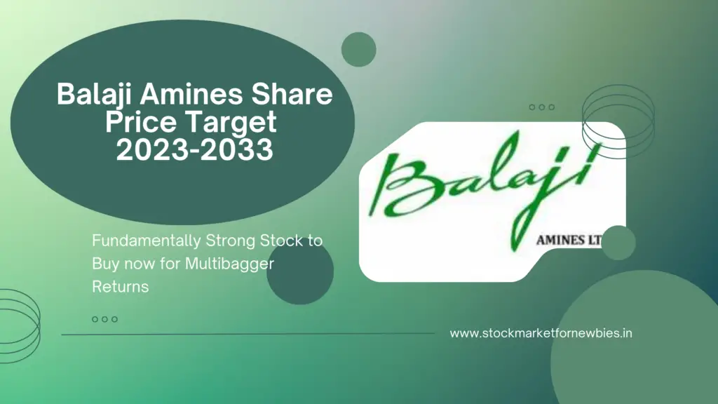 balaji amines share price target
