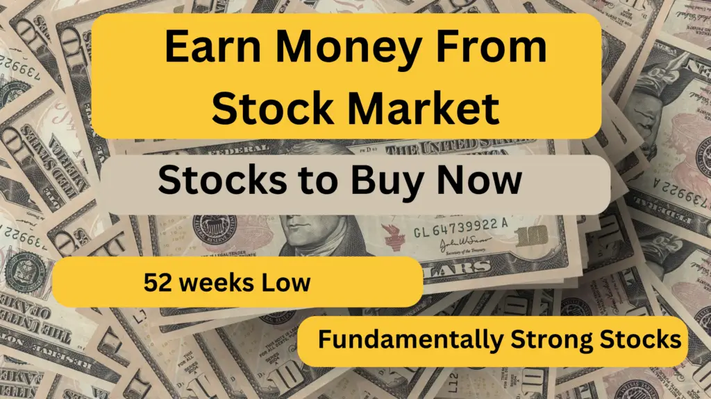 52 weeks low stocks